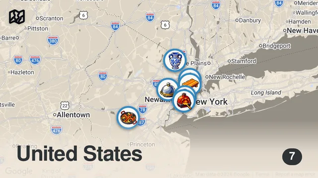 Map of The BEST restaurants in New Jersey