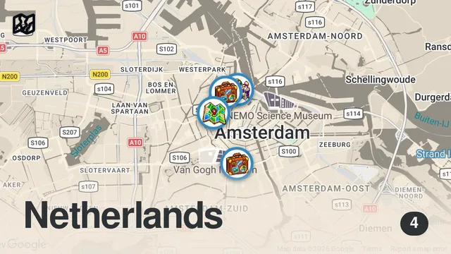 Map of FOOD TOUR! Let's Try Dutch Food 😋 Amsterdam Food Tour