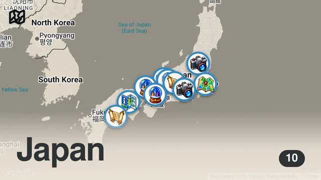 Map of 10 Most Beautiful Villages in JAPAN to Visit | TRAVEL VIDEO 4K
