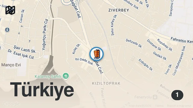 Map of Karaköy’de Gerçek Antep Kebabı: Ciğerden Zırh Kıymasına