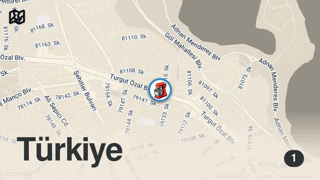 Map of FİKRİNİZİ MERAK EDİYORUM #shorts #börek #sosyalmedya
