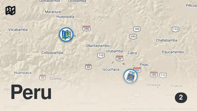 Map of Best Train In the World? | Wild Bucket List Train to Machu Picchu!
