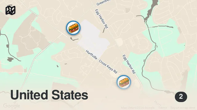 Map of South Jersey Gem! Johnny Di’s Beef & Pork ( Part 2)