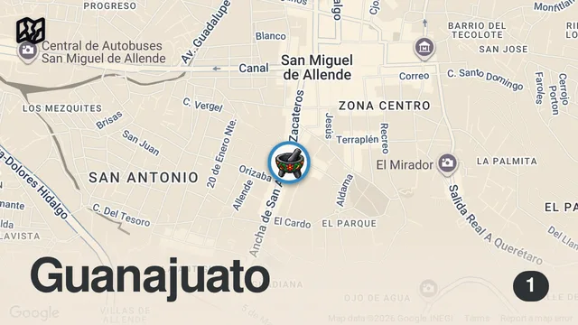 Map of Made In Mexico Michoacán