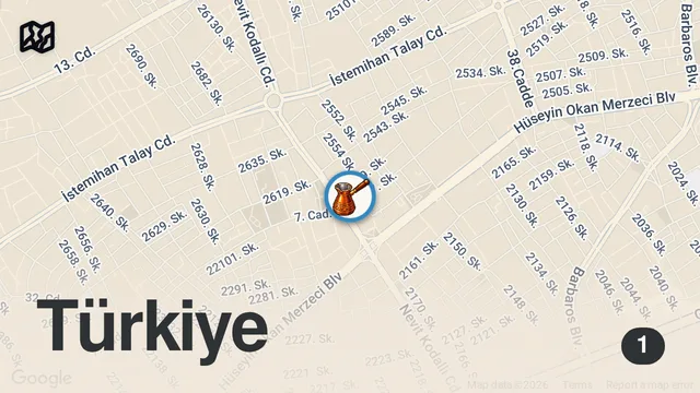 Map of Keşke Adana’da olsa dediğim lezzetler bölüm-1😍 #yemeustasi #reklam