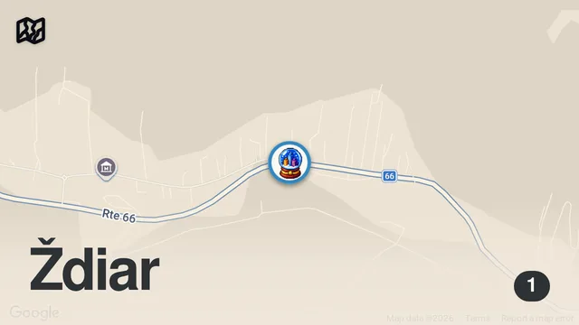 Map of الريف السلوفاكي وأفضل برامج زديار #ترند #سياحة #اكسبلور #ترند #اوروبا #shorts #سعادة #youtube