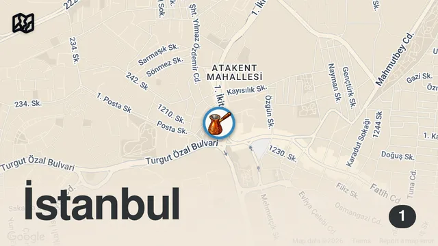 Map of İYİ MAL KOKMAZ!!! | MEYVALI LOKANTASI