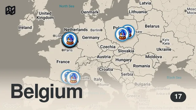 Map of 18 najniebezpieczniejszych miast w Europie. Co z Polską?