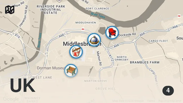 Map of Middlesbrough's food was PURE comfort 😍