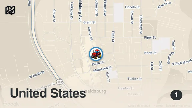 Map of 3 MICHELIN STAR | Single Thread | 37th Best Restaurant in The World