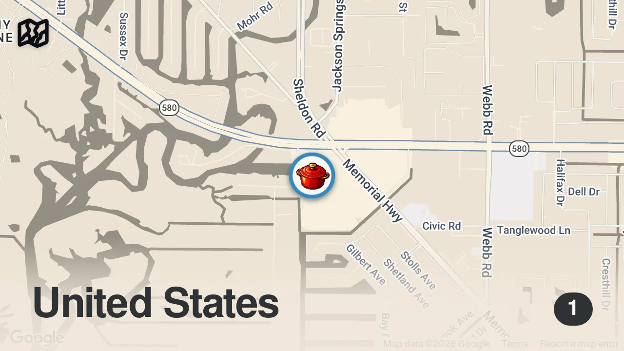 Map of 1 spot from Dave Portnoy Was Stunned By A Guy So Passionate About A Pizza Place He Doesn't Even Work For