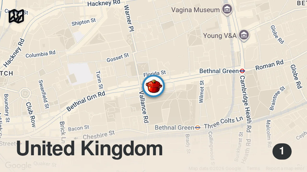Map of 1 spot from Is This London’s BEST Full English Breakfast? 🥓