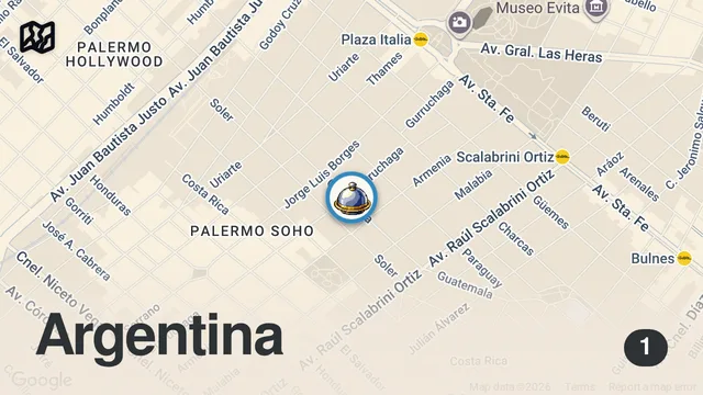 Map of One of the Best Steakhouse Restaurants in the World! #streetfood #short #shorts
