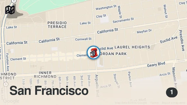 Map of Best Pastries in the United States???