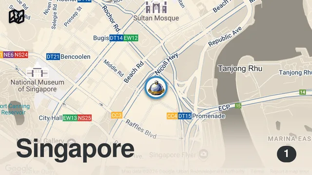 Map of I Spent $250 on a LUXURY Chinese Hotpot in Singapore… Was It Worth It?