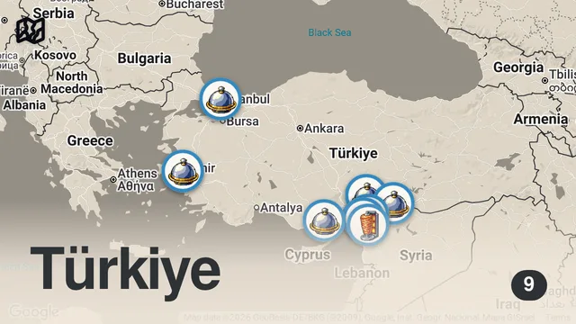 Map of İSKENDERUN’DA TÜM TABLACILARI GEZDİM SERİSİ!!!