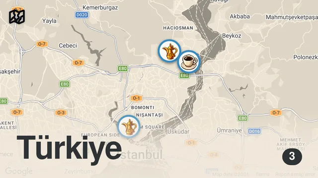 Map of Lezzet Peşinde Bir Gün (Hesaplar Senden Bölüm 1) - Ayaküstü Lezzetler