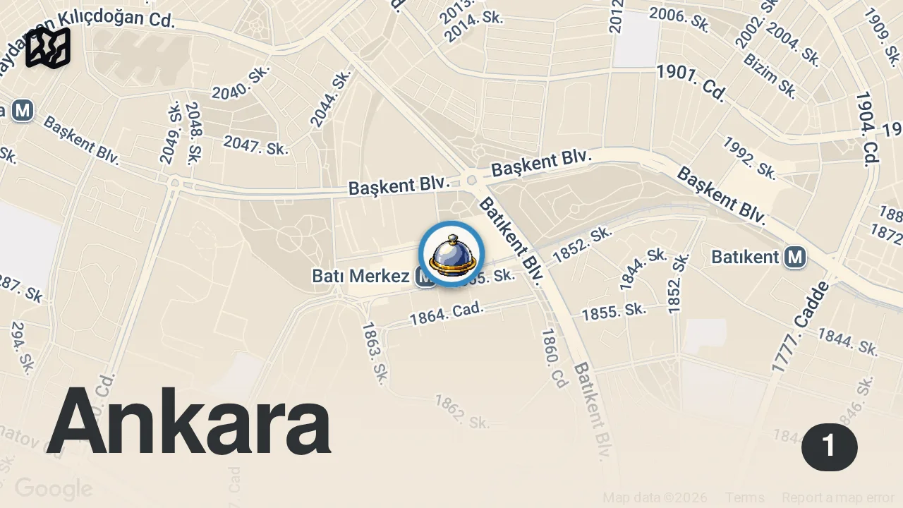 Map of 1 spot from Sarmısaklı mayonezli döner reklam
