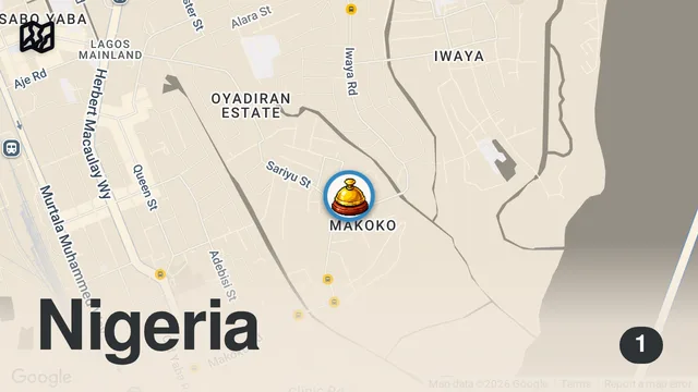 Map of Nobody Deserves To Live Like This - Africa's Biggest Floating Slum ($500 School Donation) 🇳🇬