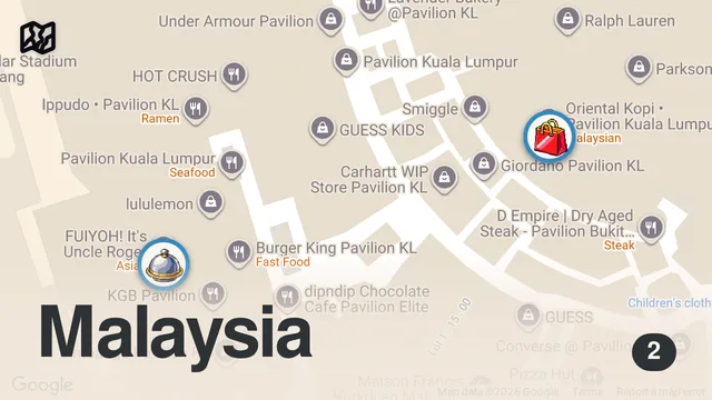 Map of UNCLE ROGER Restaurant - BRUTALLY HONEST REVIEW