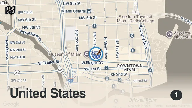 Map of This new restaurant in Miami is exactly what we needed🍜🇻🇳#miamifl #miamifood #downtownmiami