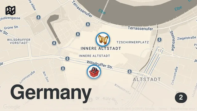 Map of Eating at Germany’s OLDEST Christmas Market is SPECIAL! 🇩🇪