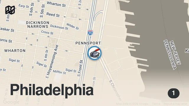 Map of One of the best Birria Tacos in Philly? Found it by accident at this Salvadoreño Food Truck