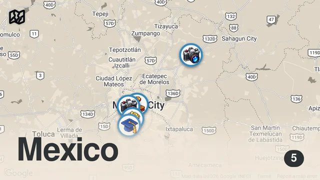 Map of Andor's Diego Luna Shares His Personal Guide To Mexico City | Going Places | Condé Nast Traveler