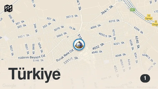 Map of 8 LİRAYA YEMEK BULDUM! YIL 2022! | KABURGACI MEMET