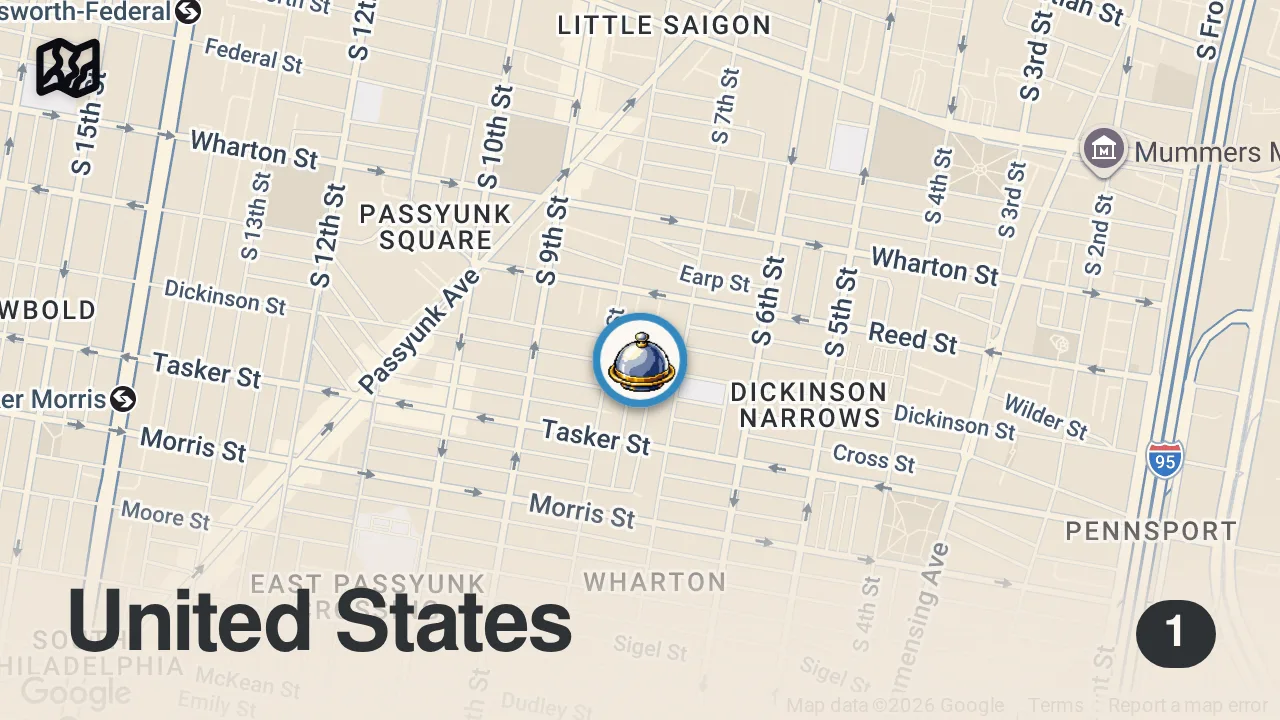 Map of 1 spot from A Real Life Krabby Patty!?!?