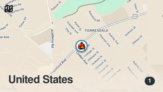 Map of Trying what people say is the BEST hidden gem pizza spot in Philly! 🔥👀 @pronto.pizza.pa