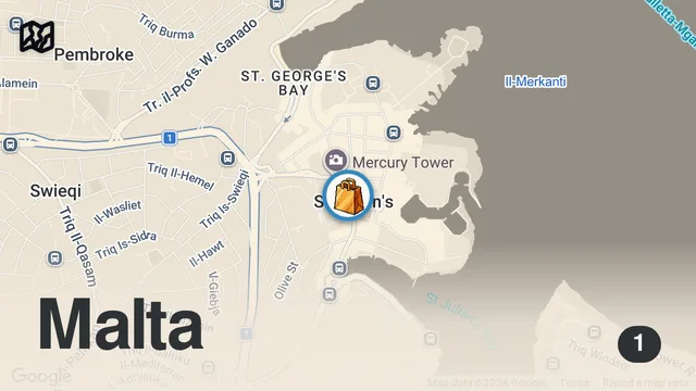 Map of Roman Style PIZZA - "Alice" Pizza Al Taglio in St. Julian's 🍕🇲🇹