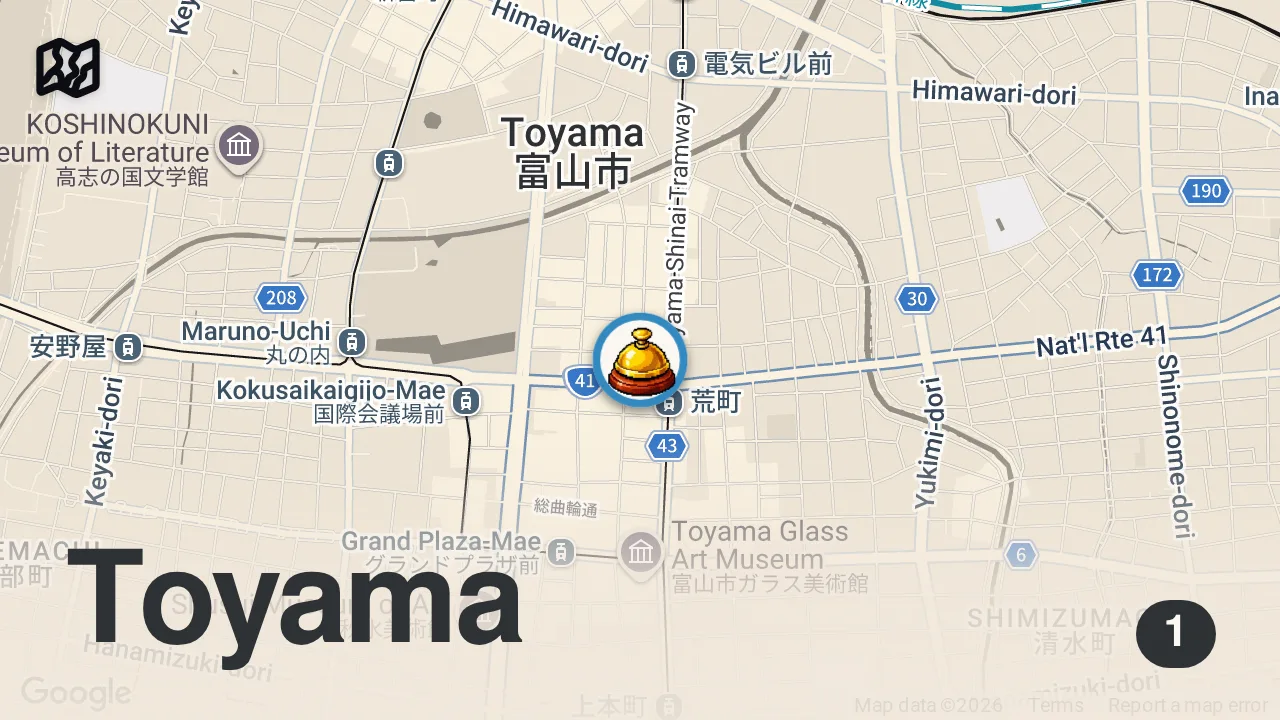 Map of 1 spot from Why This Singaporean Was Rejected by Japan (Visa Renewal Denied)