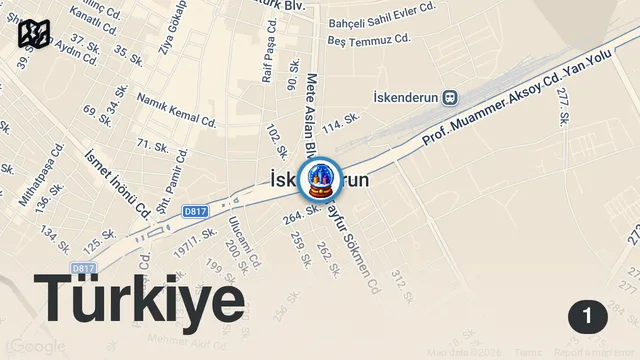 Map of AİRFRYER İLE ET DÖNER YAPTIM!!!