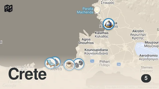 Map of This Trip Made Me Rethink Kids & My Future (Crete Family Vlog)