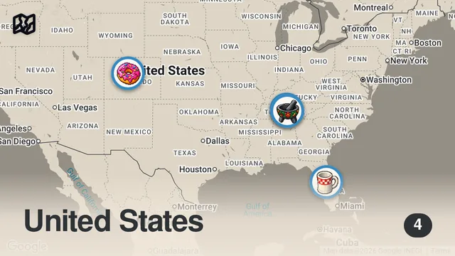 Map of Eating at Fast Food Restaurants I've Never Heard of...