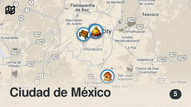 Map of Why YOU should VISIT MEXICO CITY NOW! | Travel Documentary