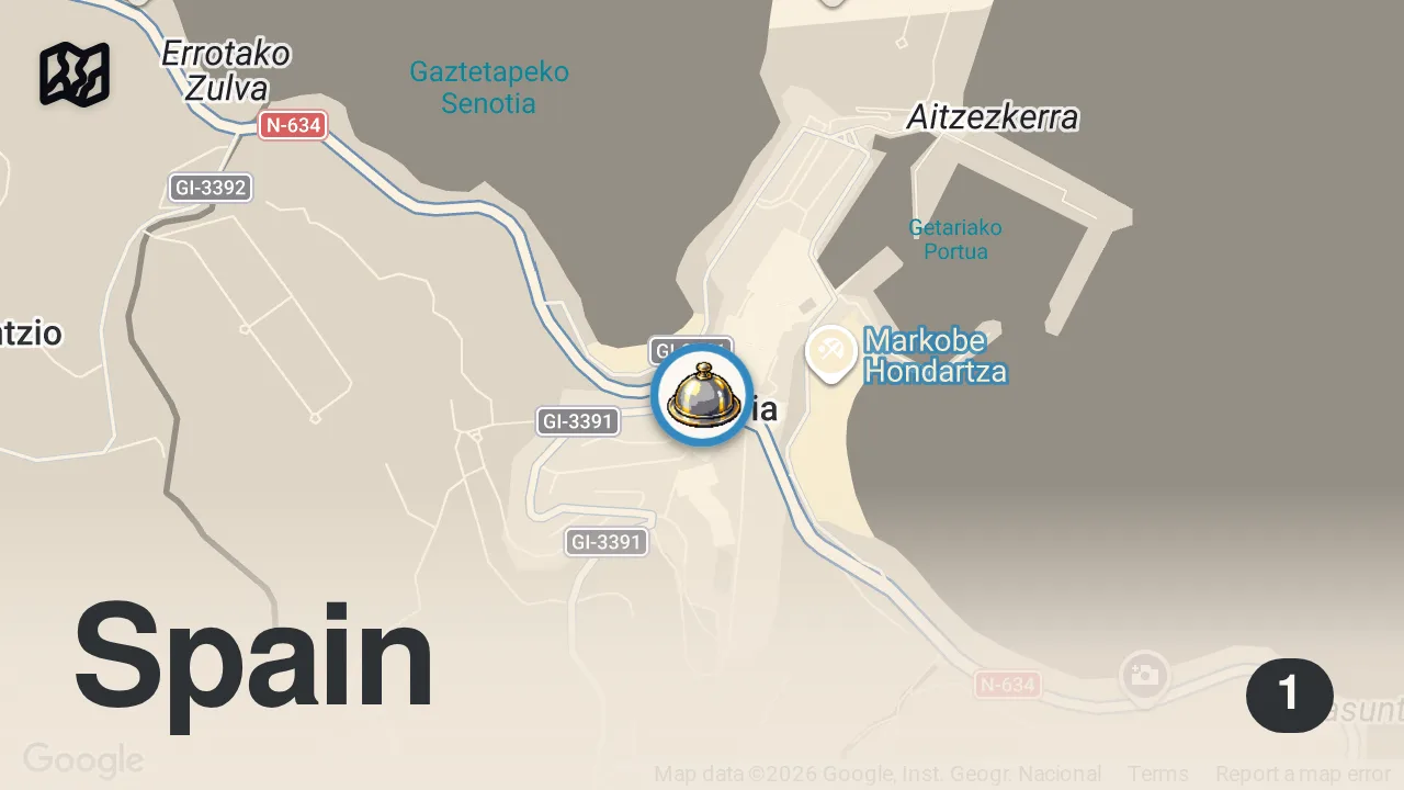 Map of 1 spot from Haz Peşinde Bir Hayat: Hedonizm, Gastronomi ve Cinsellik