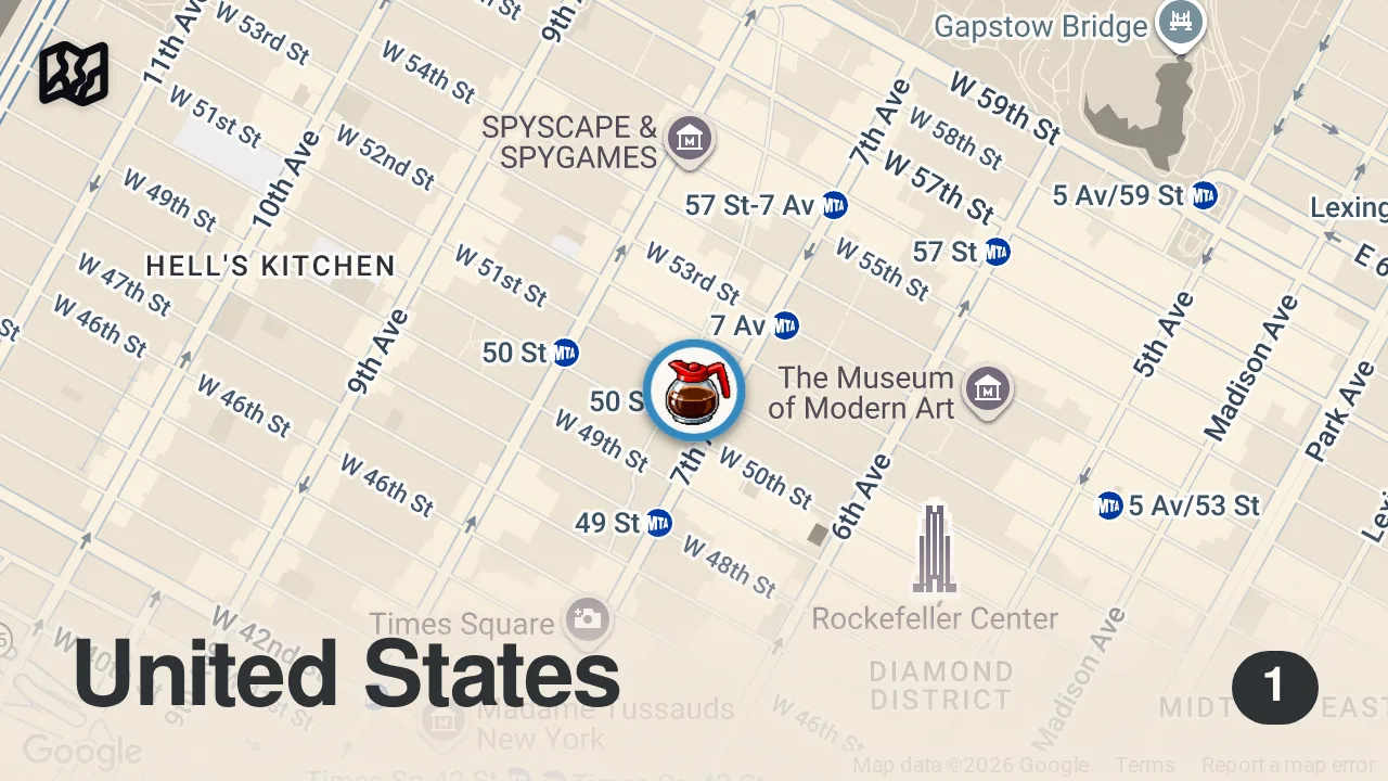 Map of 1 spot from An overpriced $30 sandwich from the Upper East Side! #foodie #nyc #foodreview #price