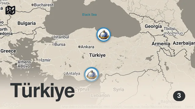 Map of LONDRA’YA ŞUBE VERDİM! | MERSİN VLOG