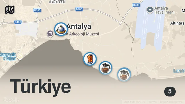 Map of ANTALYA’DA EN İYİ KEBAPÇIYI ARADIK!