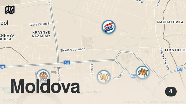 Map of This How Life Is Inside Non-Existent "Country" - Transnistria 🇲🇩