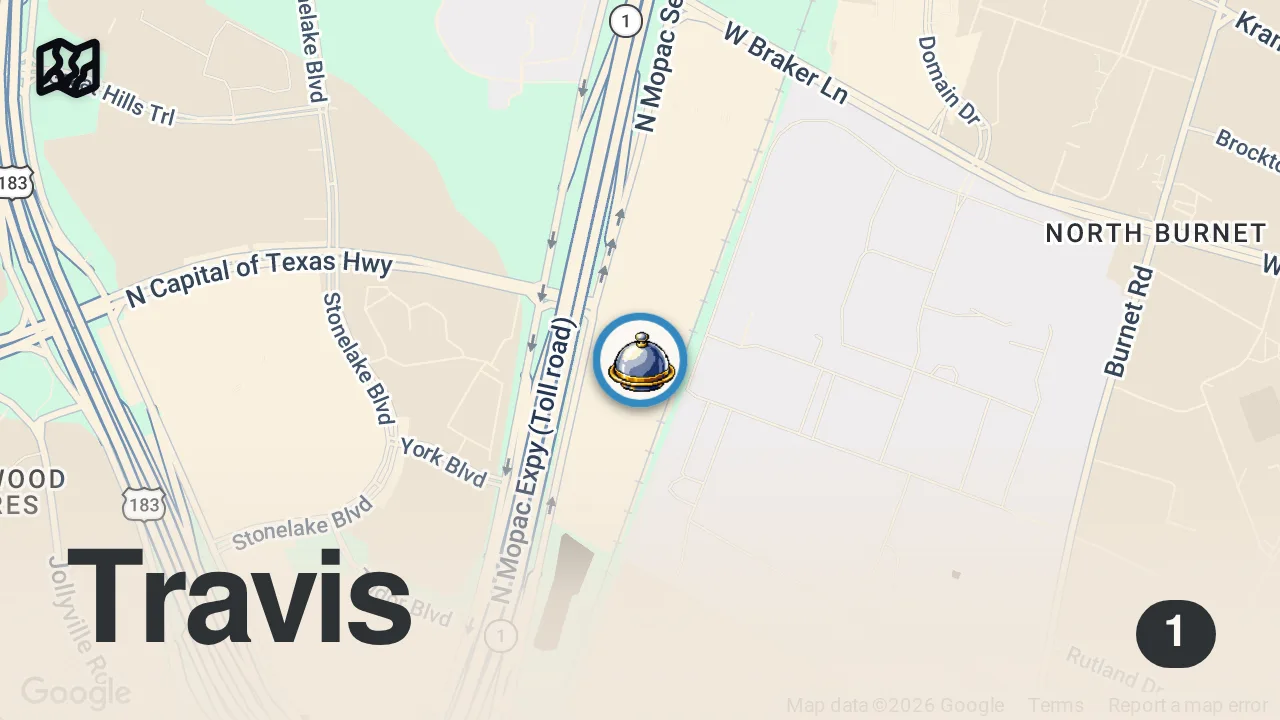 Map of 1 spot from Salata