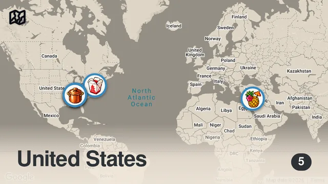 Map of I Tried Trailer Park Food Trucks...