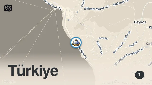 Map of BOĞAZIN EN UCUZU‼️ 15 LİRAYA BALIK YEDİM!
