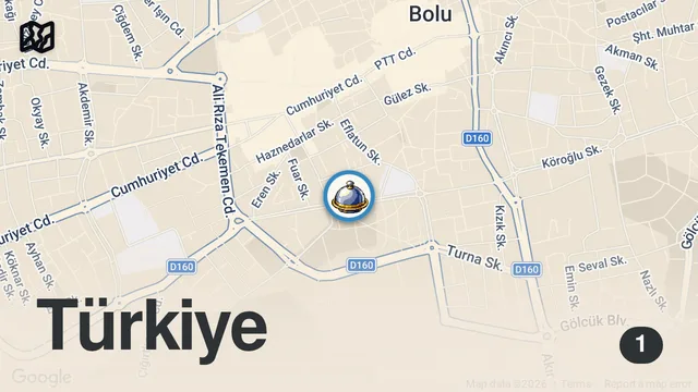 Map of 10 MİLYON BATIRDIM! | BOLU’DA NE YENİR?