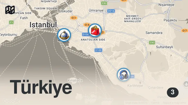 Map of DÜNYANIN EN İYİ TOSTUNU YAPIYORUZ! | TOST AKADEMİSİ