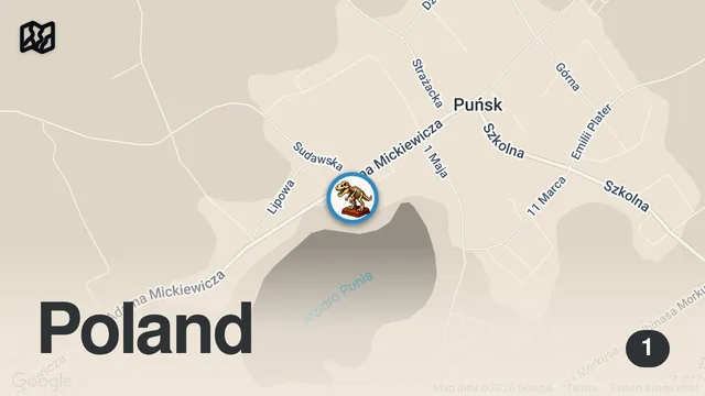 Map of Najbardziej litewska wieś w Polsce! Znacie ją? #suwalszczyzna #podlaskie #zwiedzanie #poznajekraje