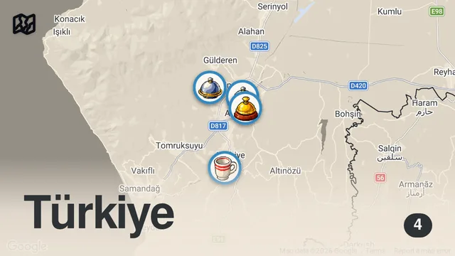 Map of Antakya’da Ne Yenir? 😊 #shorts #yemek #antakya
