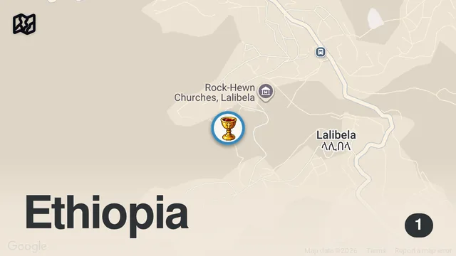 Map of Getting Scammed In The Holiest Place In Africa 🇪🇹 (when kindness meets greed)
